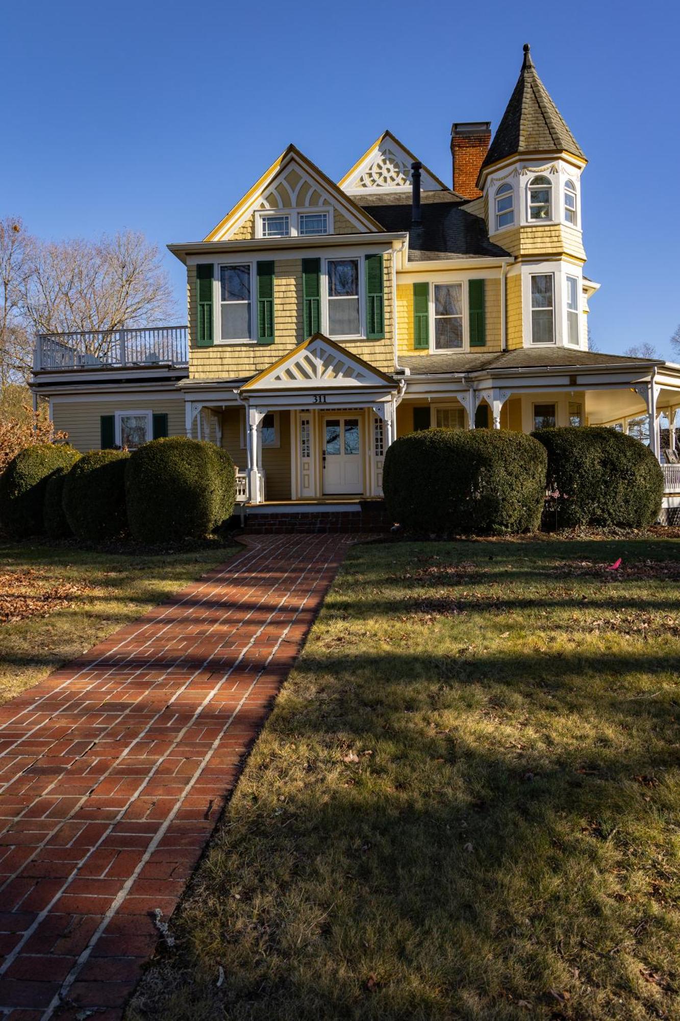 כריסטיאנסבורג The Oaks Victorian Inn מראה חיצוני תמונה