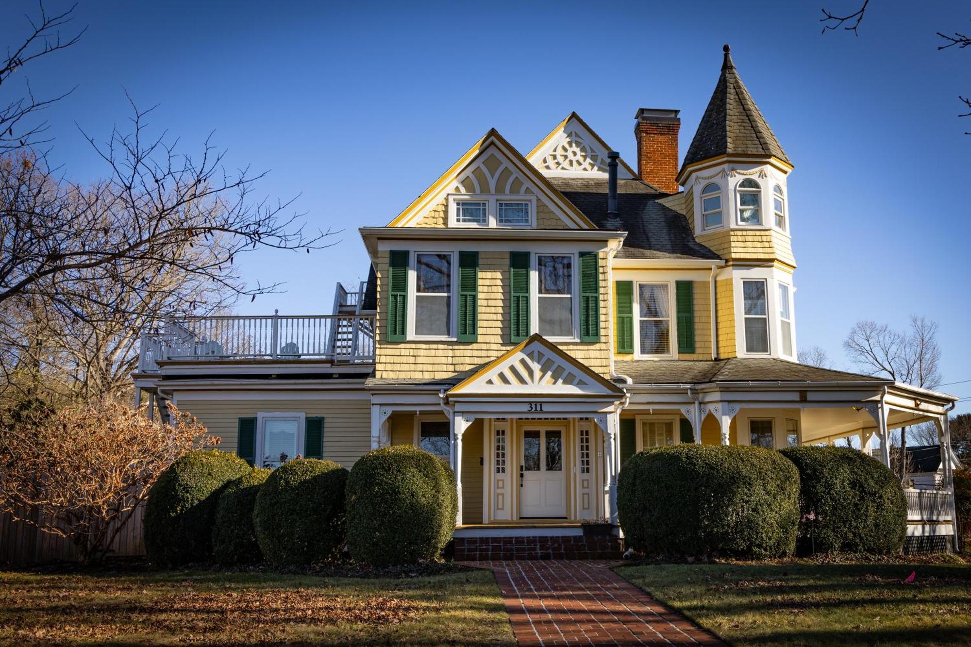 כריסטיאנסבורג The Oaks Victorian Inn מראה חיצוני תמונה