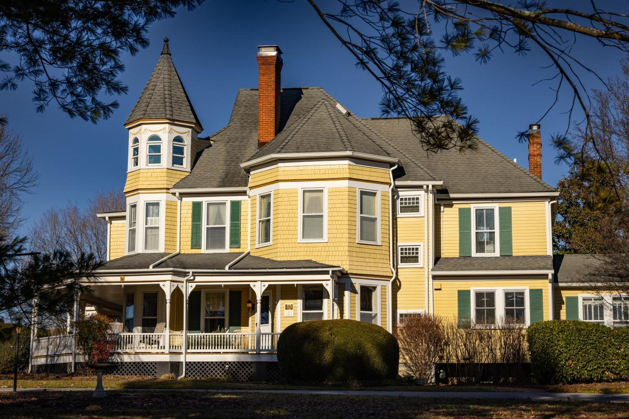 כריסטיאנסבורג The Oaks Victorian Inn מראה חיצוני תמונה