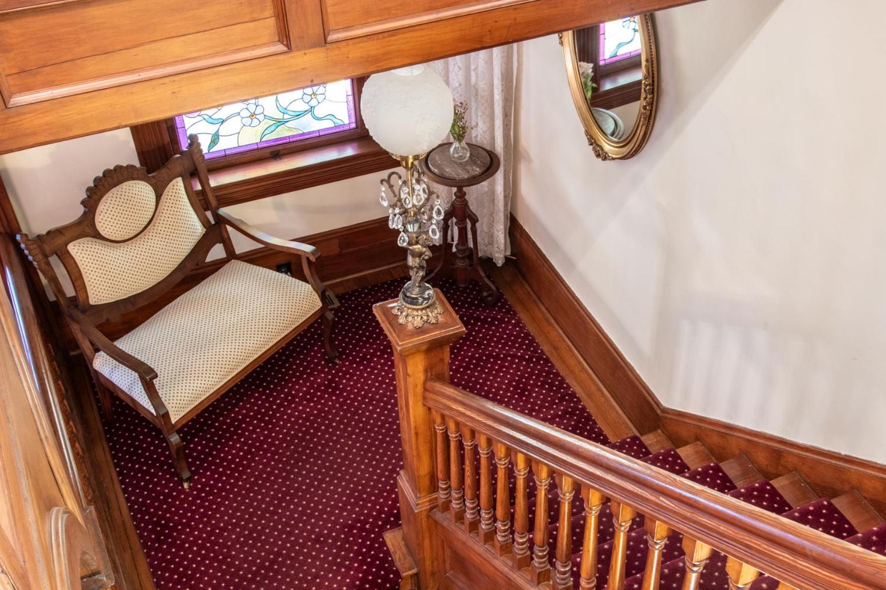 כריסטיאנסבורג The Oaks Victorian Inn מראה חיצוני תמונה